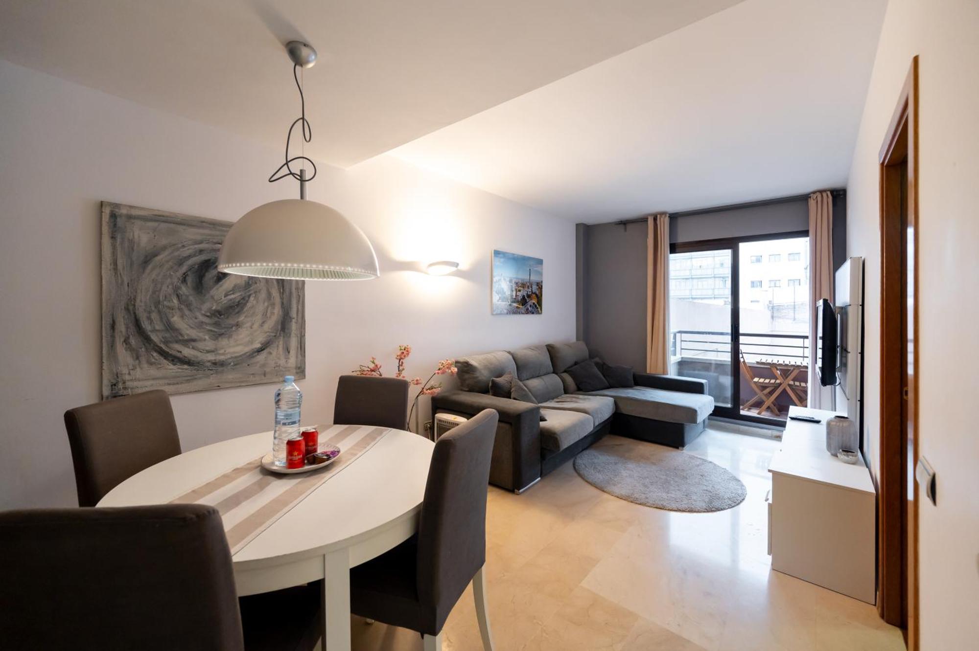Comfy Downtown + Private Terrace Daire Barselona Dış mekan fotoğraf