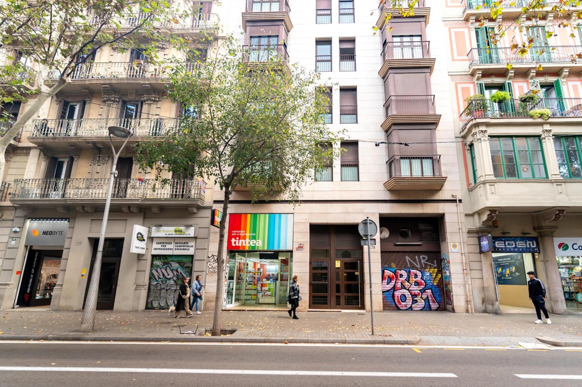 Comfy Downtown + Private Terrace Daire Barselona Dış mekan fotoğraf
