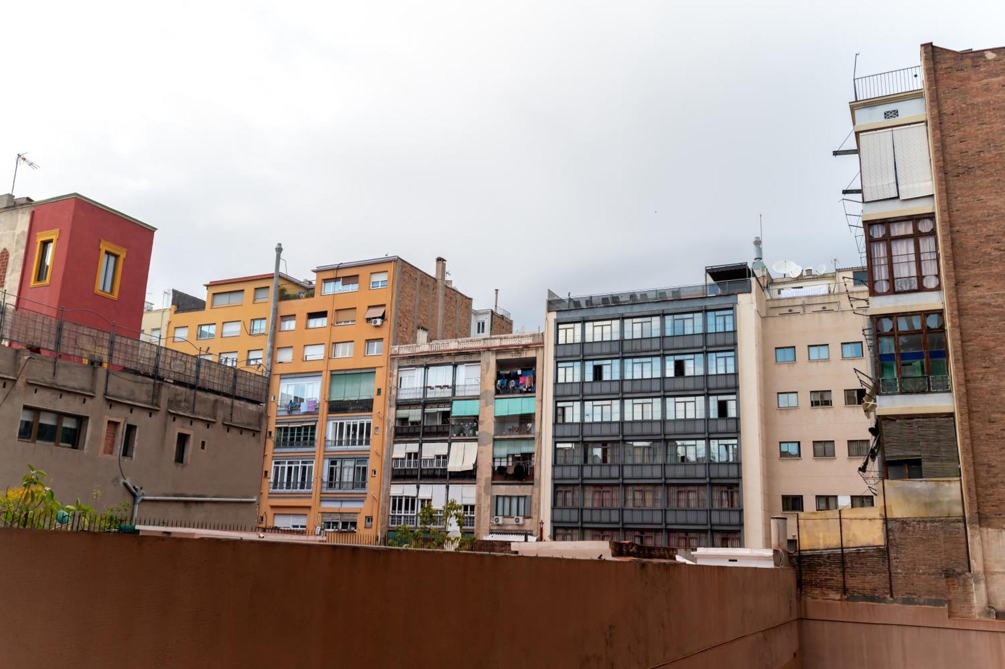 Comfy Downtown + Private Terrace Daire Barselona Dış mekan fotoğraf